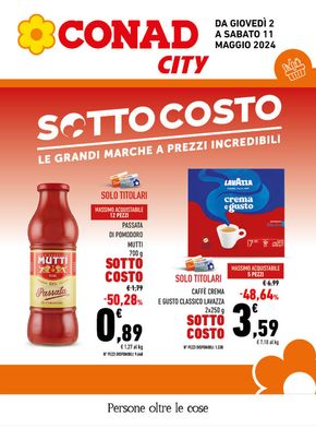 Volantino Conad City a Fratta Todina | Sottocosto | 2/5/2024 - 11/5/2024