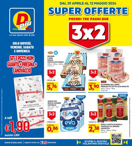 Volantino Dpiu a Felino | Super offerte | 29/4/2024 - 12/5/2024