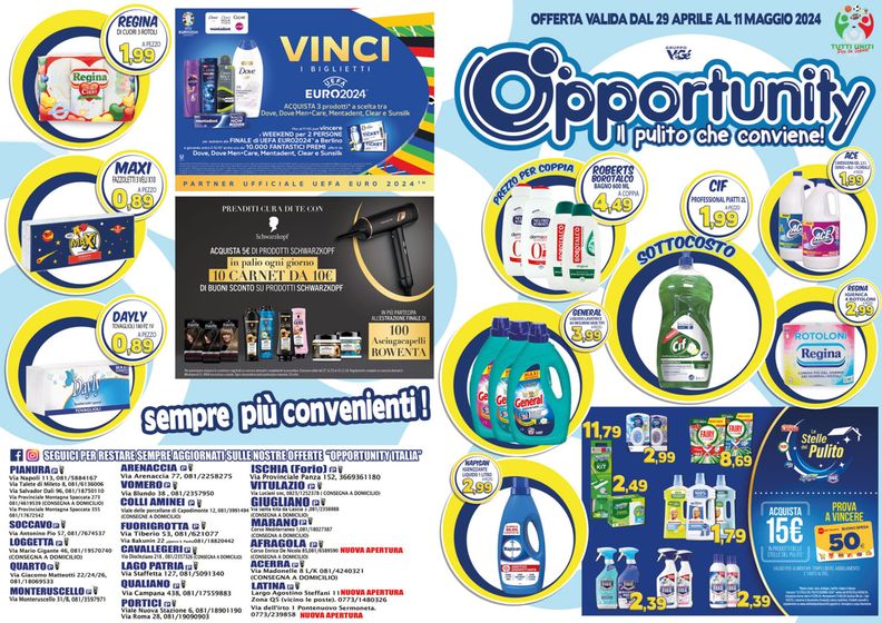 Volantino Opportunity Shop a Marano di Napoli | Il pulito che conviene | 29/4/2024 - 11/5/2024