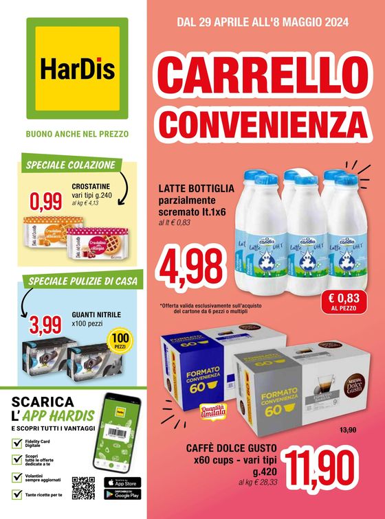 Volantino Hardis a Quartu Sant'Elena | Carrello convenienza | 29/4/2024 - 8/5/2024