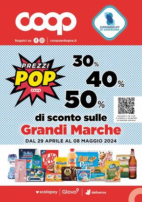 Volantino Coop a Ossi |  Prezzi Pop | 29/4/2024 - 8/5/2024