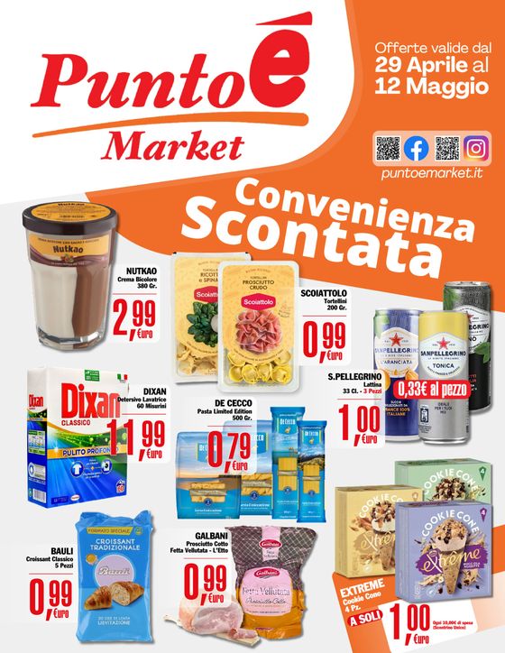 Volantino Punto è Market a Taurianova | Convenienza scontata | 29/4/2024 - 12/5/2024