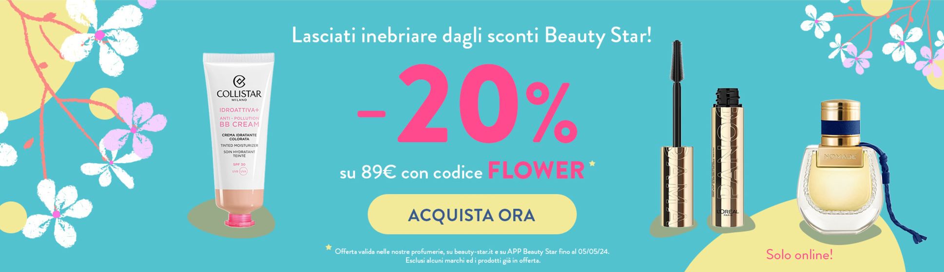 Volantino Beauty Star a San Giorgio delle Pertiche | -20% | 29/4/2024 - 5/5/2024