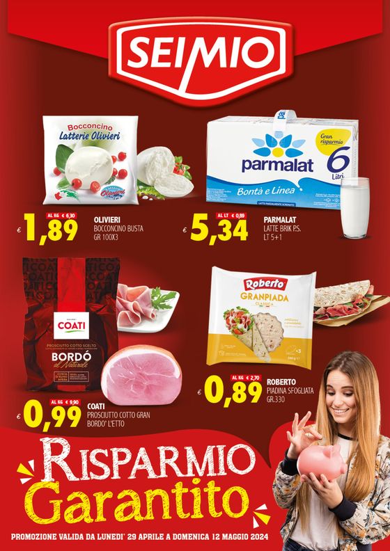 Volantino SeiMio Market a Oppido Mamertina | Offerte | 29/4/2024 - 12/5/2024