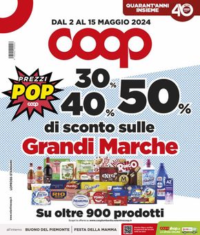 Volantino Coop a Saronno | Grandi marche | 2/5/2024 - 15/5/2024