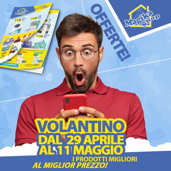 Volantino Magika Shop a Mirto CS | Offerte | 29/4/2024 - 11/5/2024