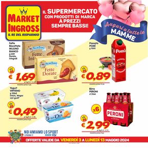 Offerte di Iper e super a Ragusa | Auguri a tutte le mamme in Market Ingross | 3/5/2024 - 13/5/2024