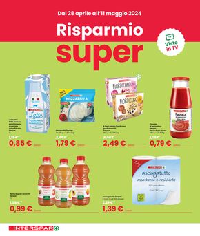 Volantino Interspar a Sarmeola | Risparmio Super | 30/4/2024 - 11/5/2024