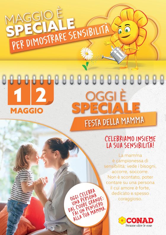 Volantino Conad City a Firenze | Maggio e speciale per dimostrare sensibilita | 1/5/2024 - 31/5/2024