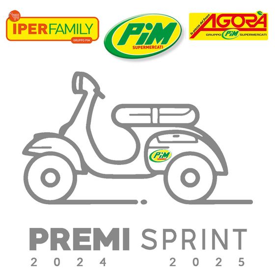 Volantino Pim a Caserta | Premi sprint 2024 2025 | 30/4/2024 - 31/1/2025