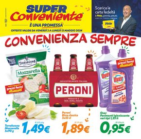 Offerte di Iper e super a Serradifalco | Convenienza sempre  in SuperConveniente | 3/5/2024 - 13/5/2024