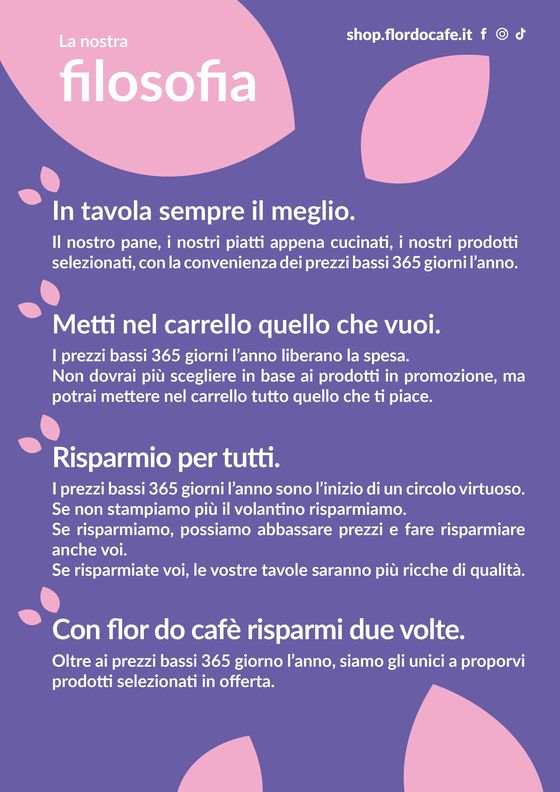 Volantino Flor do cafè a Pomigliano d'Arco | Una scusa fresca fresca in piu per scegliere la qualita | 30/4/2024 - 13/5/2024