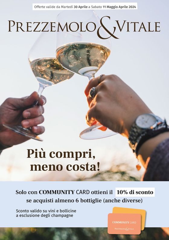 Volantino Prezzemolo & Vitale a Palermo | Piu compri, meno costa! | 30/4/2024 - 11/5/2024