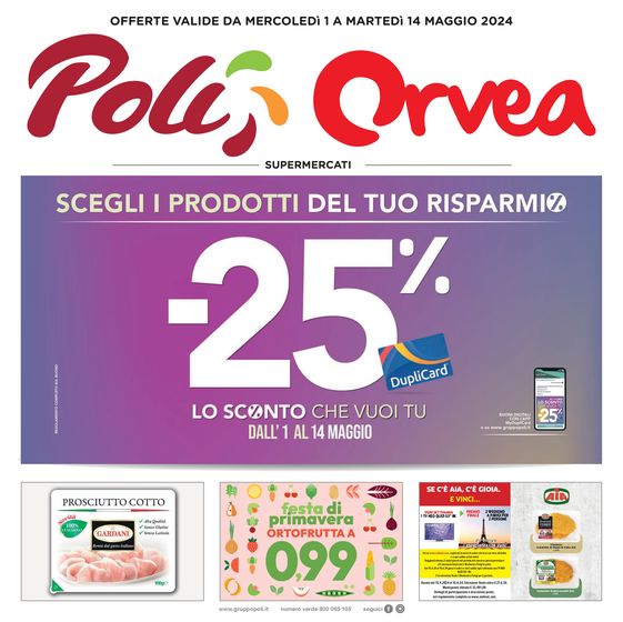 Volantino Orvea a Riva del Garda | Offerte | 2/5/2024 - 14/5/2024