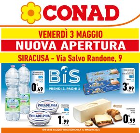 Volantino Conad a Canicattini Bagni | Nuova apertura | 3/5/2024 - 12/5/2024