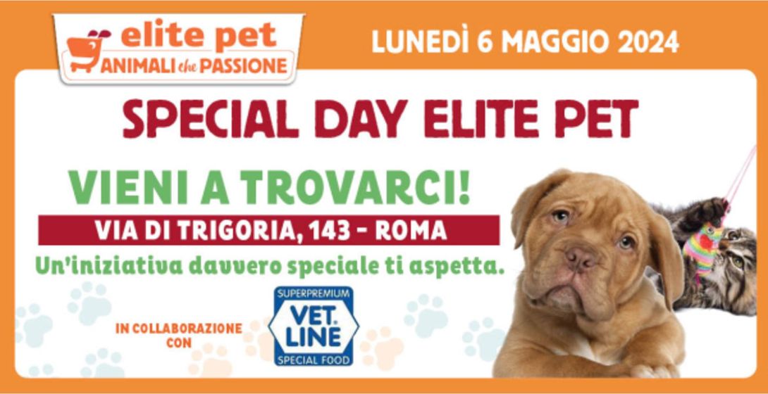 Volantino Elite Pet a Roma | Special day  | 2/5/2024 - 6/5/2024