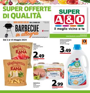 Volantino A&O a Gemona del Friuli | Super offerta di qualita | 2/5/2024 - 15/5/2024