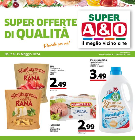 Volantino A&O a Breda di Piave | Super offerte di qualita | 2/5/2024 - 15/5/2024