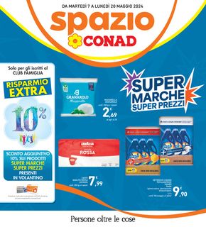 Volantino Spazio Conad a Sassari | Super marche | 7/5/2024 - 20/5/2024