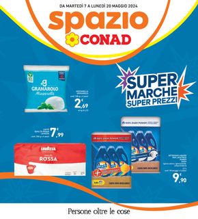 Volantino Spazio Conad a Ostia | Super marche  | 7/5/2024 - 20/5/2024