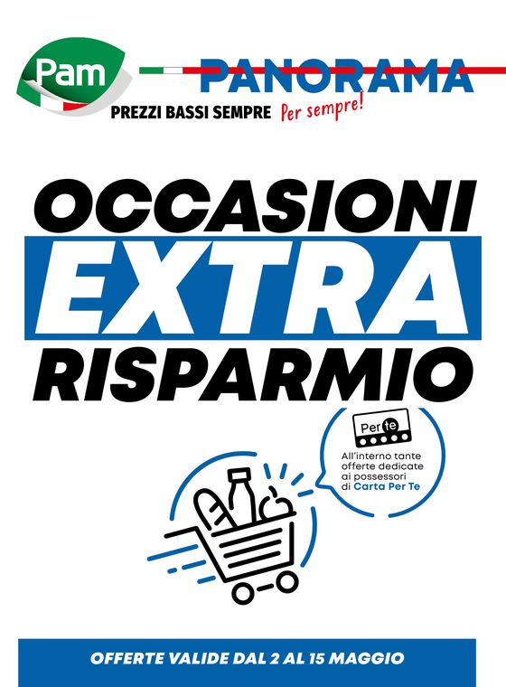 Volantino Pam a Codroipo | Occasioni Extra | 2/5/2024 - 15/5/2024