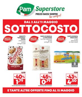 Volantino Pam a Treviso | Sottocosto | 2/5/2024 - 11/5/2024