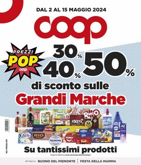 Volantino Coop a Cameri | Grandi marche | 2/5/2024 - 15/5/2024