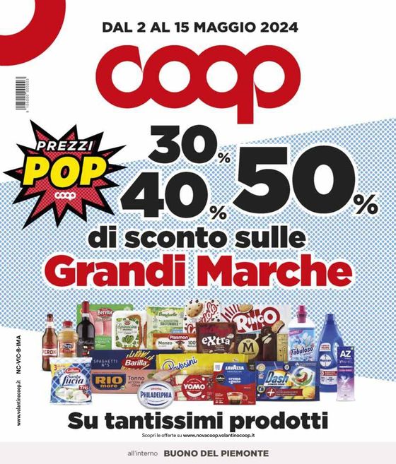 Volantino Coop a Collegno | Grandi marche  | 2/5/2024 - 15/5/2024