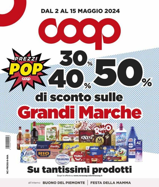 Volantino Coop a Orbassano | Grandi marche  | 2/5/2024 - 15/5/2024