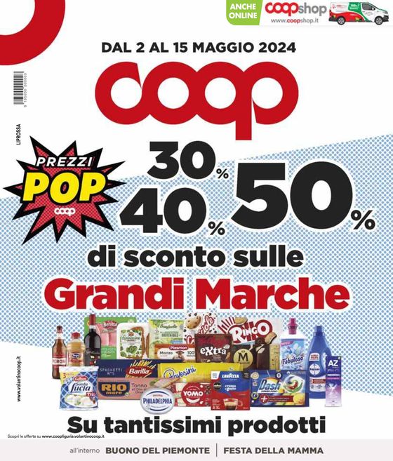 Volantino Coop a Arenzano | Grandi marche  | 2/5/2024 - 15/5/2024