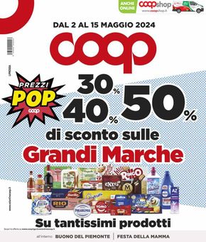Volantino Coop a Lavagna | Grandi marche  | 2/5/2024 - 15/5/2024
