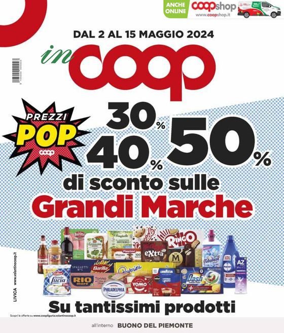 Volantino Coop a Albisola Superiore | Grandi marche  | 2/5/2024 - 15/5/2024