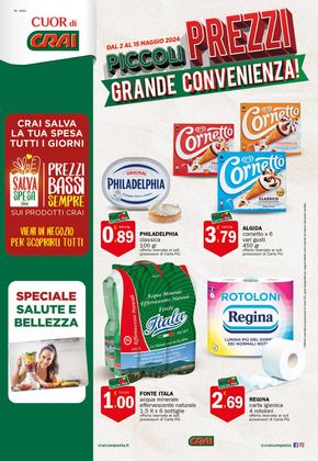 Volantino Crai | Piccoli prezzi grande convenienza! | 2/5/2024 - 15/5/2024