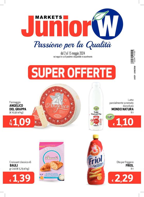 Volantino Junior W a Falcade | Super offerte | 2/5/2024 - 15/5/2024
