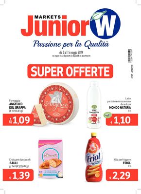 Volantino Junior W a Pieve di Cadore | Super offerte | 2/5/2024 - 15/5/2024