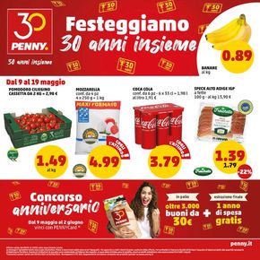 Offerte di Discount a Rivanazzano Terme | Festeggiamo 30 anni insieme  in PENNY | 9/5/2024 - 19/5/2024