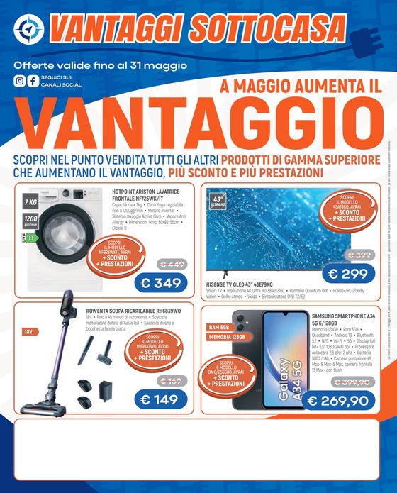 Volantino Euroelettrica a Valdagno | Vantaggi sottocasa | 2/5/2024 - 31/5/2024