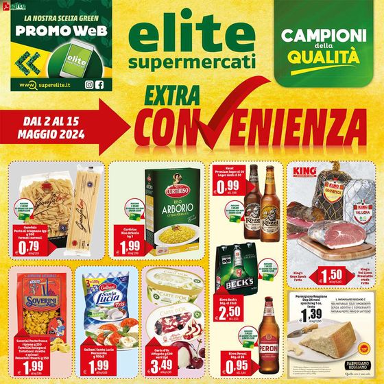 Volantino Elite | Extra convenienza | 2/5/2024 - 15/5/2024
