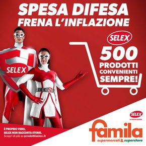 Volantino Famila Superstore a Feltre | Spesa difesa | 3/5/2024 - 31/8/2024