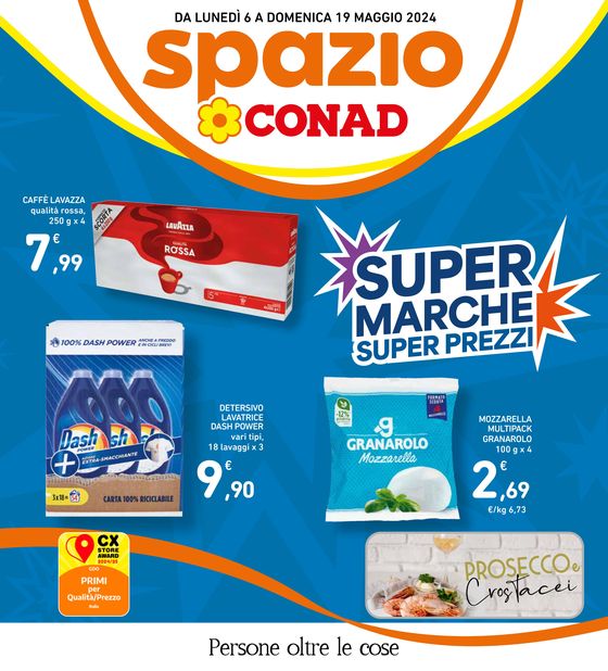Volantino Spazio Conad a Colonnella | Super marche | 6/5/2024 - 19/5/2024