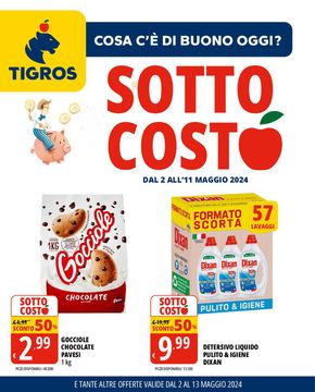 Volantino Tigros a Caronno Pertusella | Sotto costo | 3/5/2024 - 13/5/2024