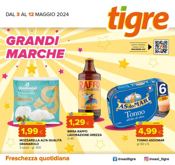 Volantino Tigre a Tortoreto | Grandi marche | 3/5/2024 - 12/5/2024