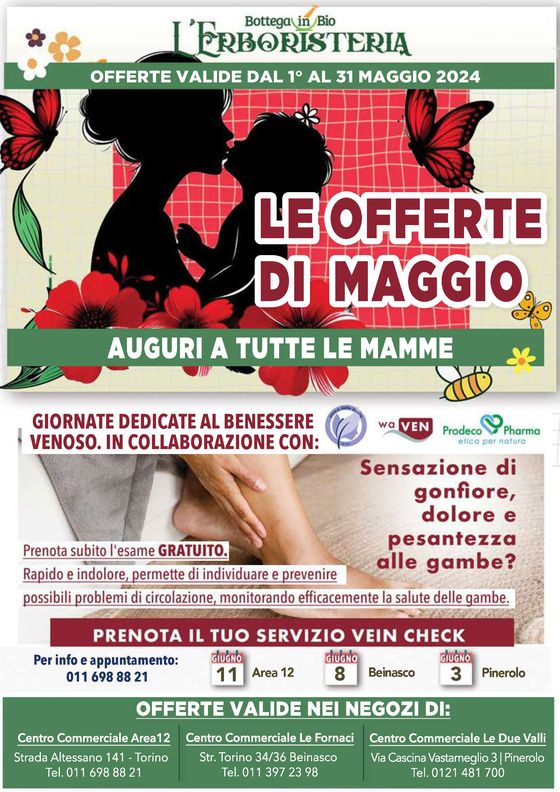 Volantino Bottega in Bio a Pinerolo | Le offerte di maggio | 3/5/2024 - 31/5/2024