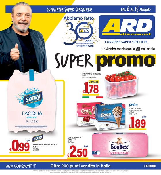Volantino ARD Discount a Paola | Super Promo! | 6/5/2024 - 15/5/2024