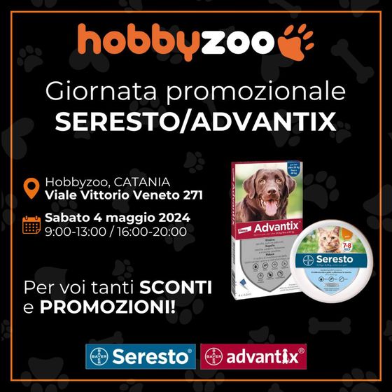 Volantino Hobby Zoo a Sant'Agata li Battiati | Giornata promozionale | 3/5/2024 - 4/5/2024