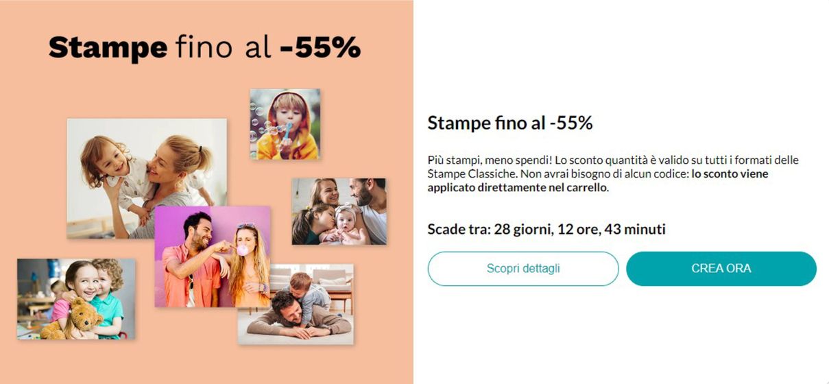 Volantino PhotoSì a Bari | Stampe fino al -55% | 3/5/2024 - 31/5/2024
