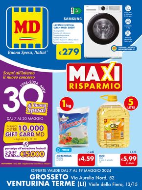 Offerte di Discount a Gavorrano | Maxi risparmio in MD | 7/5/2024 - 19/5/2024