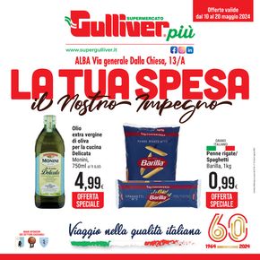Volantino Gulliver a Castiglione Falletto | La tua spesa il nostro impegno | 10/5/2024 - 20/5/2024