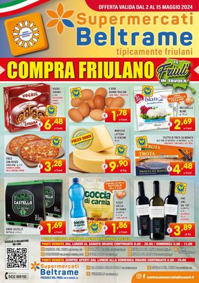 Volantino Centro Commerciale Discount a Reana del Rojale | Compra Friulano | 3/5/2024 - 15/5/2024