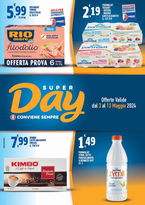 Volantino Orizzonte Supermercati a Sessa Aurunca | Superday | 6/5/2024 - 13/5/2024